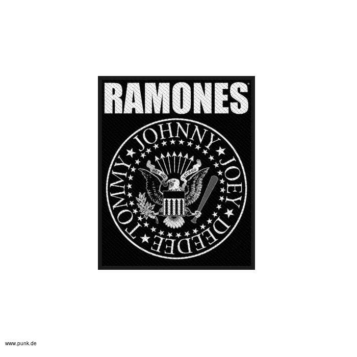 : Ramones Aufnäher, gewebt