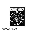 : Ramones Aufnäher, gewebt