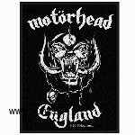 Motörhead: Aufnäher Motörhead England, gewebt