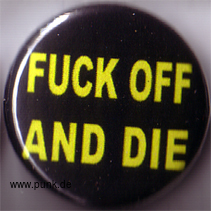 : FUCK OFF AND DIE Button