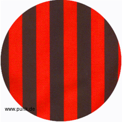 : Streifen rot Button