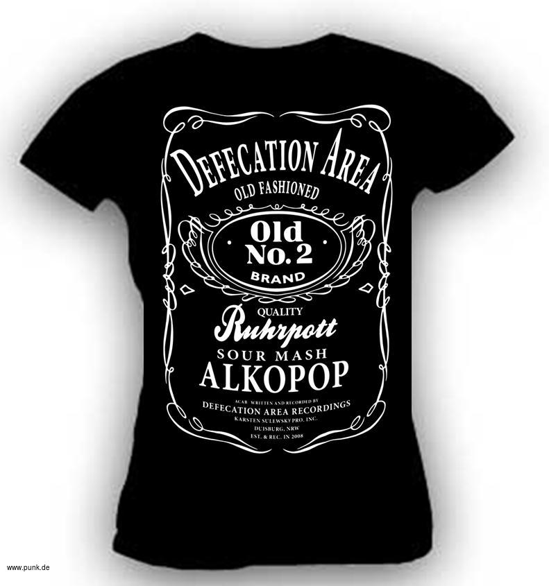 : Defecation Area - Girlie-Shirt Alkopop