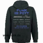 Punk im Pott: Kapuzenpullover: Klassiker schwarz blau 2019