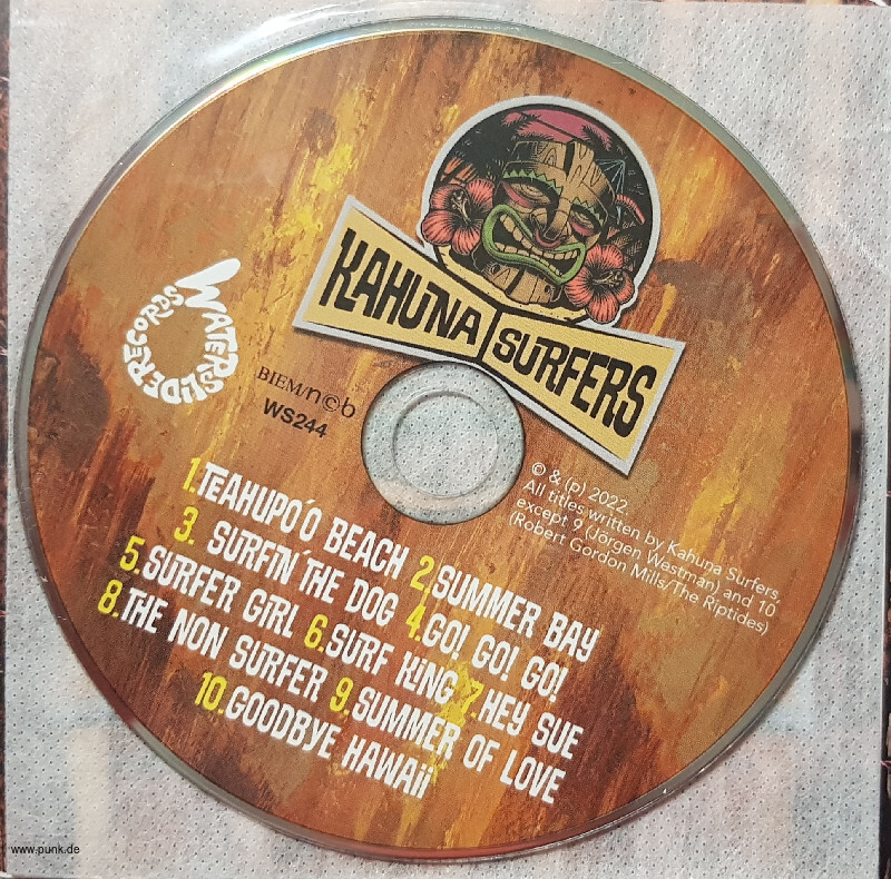 Kahuna Surfers: Kahuna Wave CD