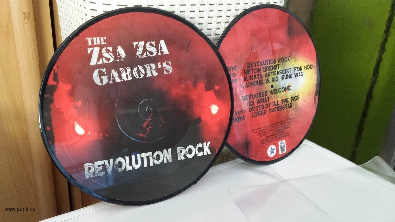 The Zsa Zsa Gabors: Revolution Rock Pic-LP