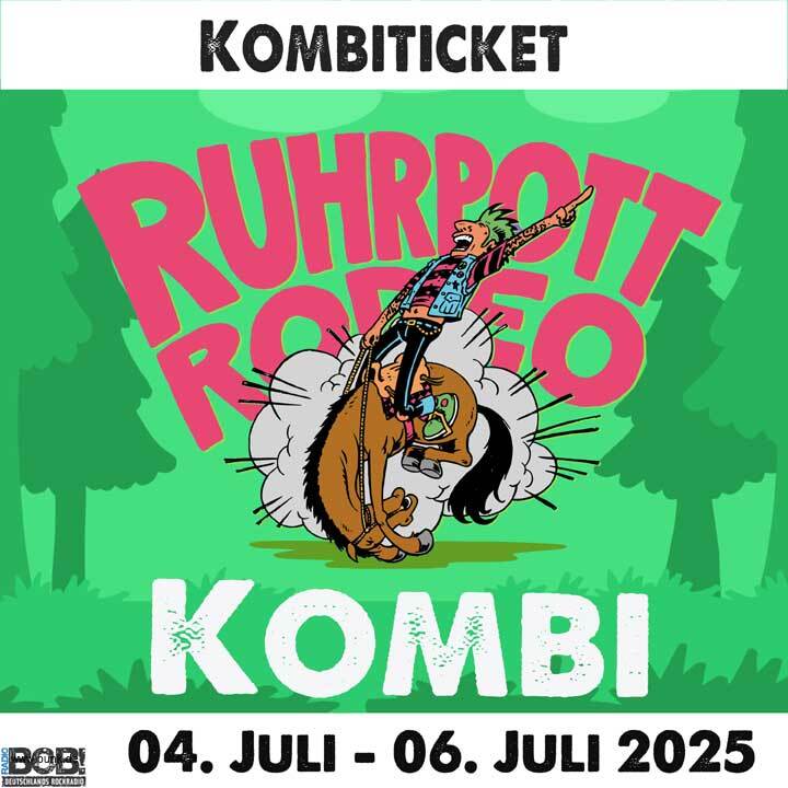 : HardTicket Kombi-Ticket Ruhrpott Rodeo 2025