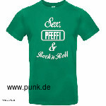 : Sex, Pfeffi & Rock`n`Roll T-Shirt grün