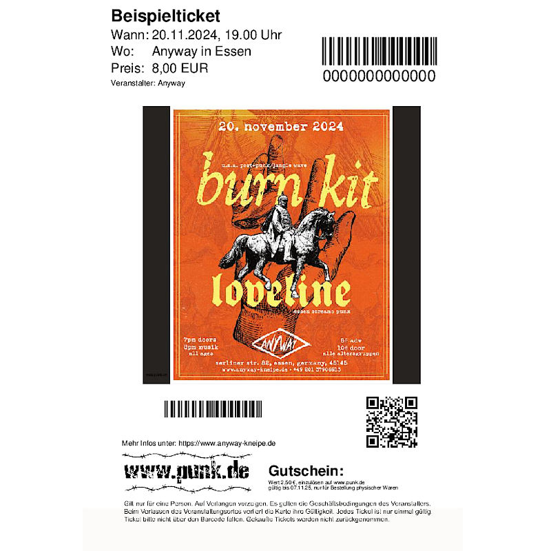 : Burn Kit + Loveline !!!Fällt aus!!!